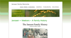 Desktop Screenshot of mikejanssen.com